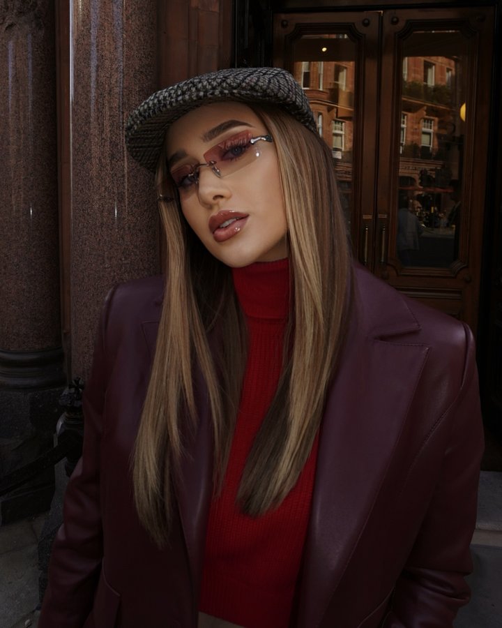 Instagram post by @kodzayeva for Chrome Hearts. Caption reads: playin’ #90s.