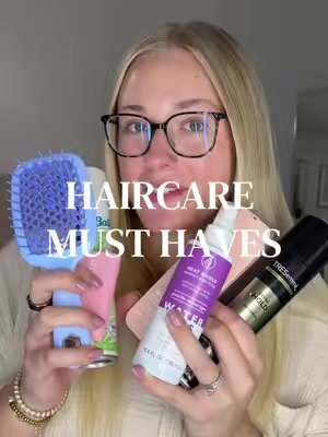 TikTok post by @justjuliakayy for Unbrush. Caption reads: [...] what’s your favorite product??! @Unbrush....