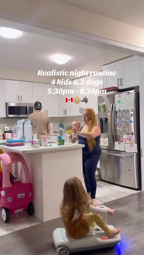 Instagram post by @chantelschnider for Momcozy. Caption reads: [...] or do we have baby#5 ??!! All I know is....