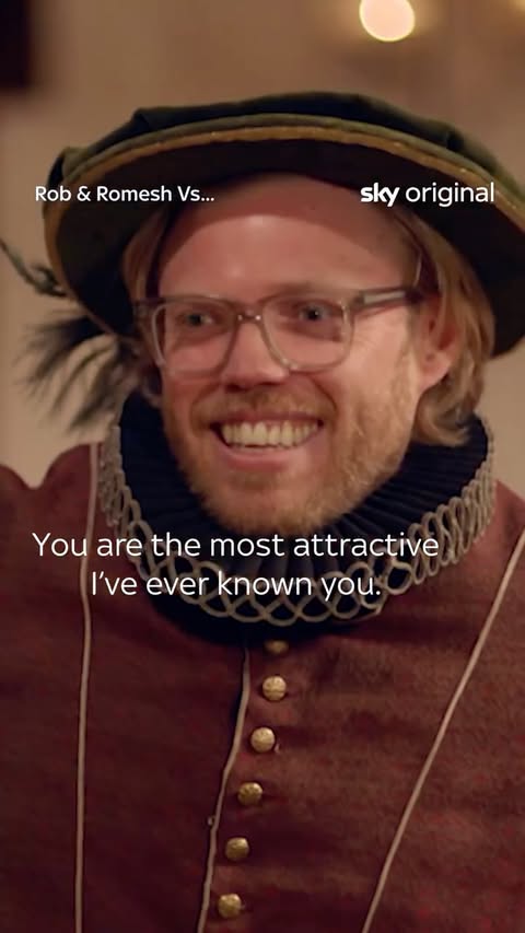 Instagram post by @robbeckettcomic for Sky TV. Caption reads: Rob and Romesh are back!
 
From Bollywood....