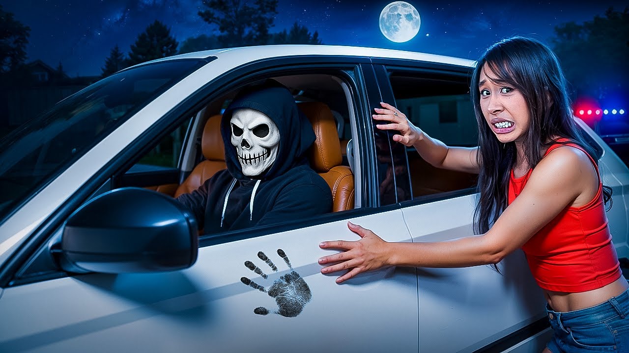 YouTube post by @Infamous_wu13 for Macfoxbike. Caption reads: We Chased Our Stolen Car to the Stalkers House!.