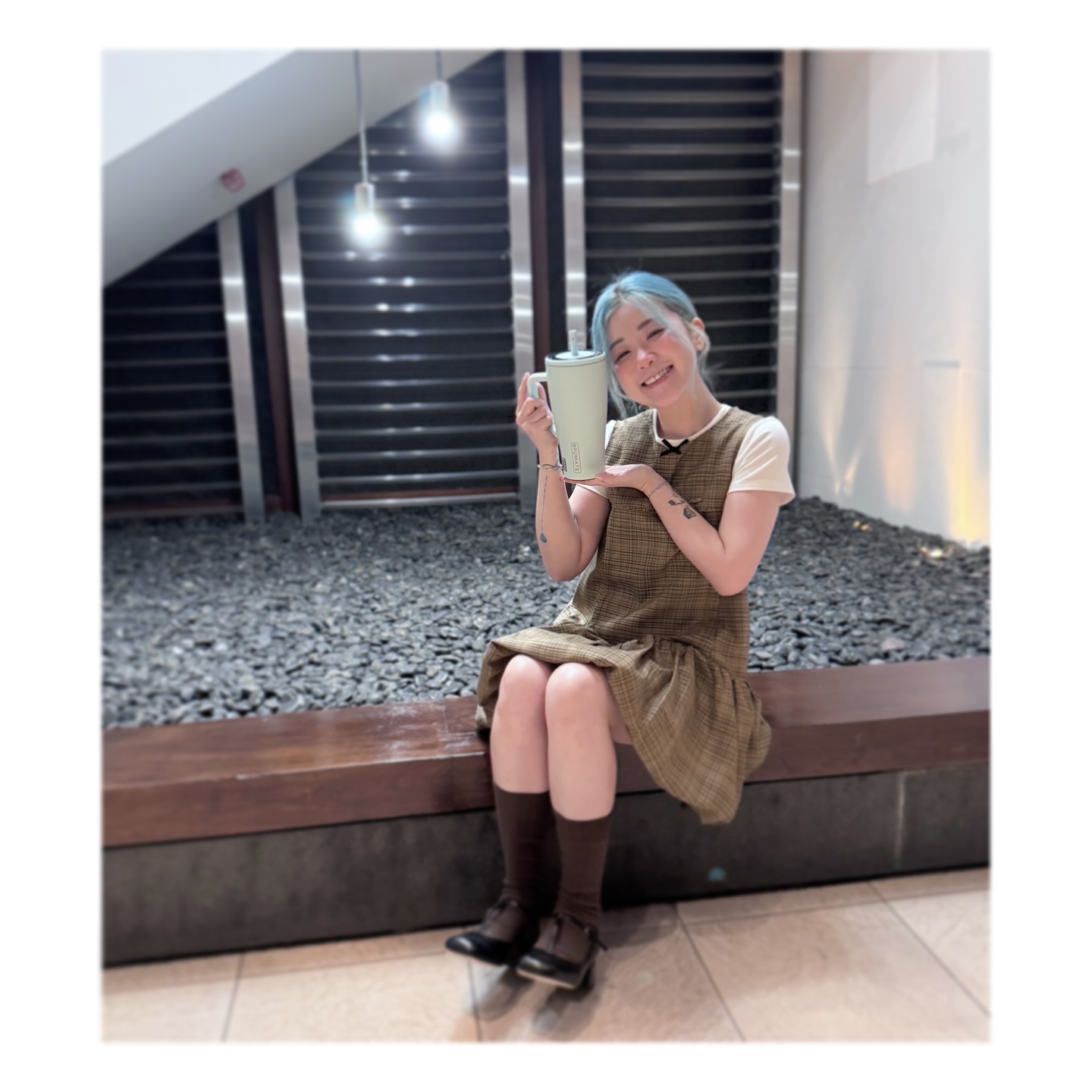 Instagram post by @miomiooooo for BrüMate. Caption reads: 💎ʟᴇᴛꜱ ᴅʀɪɴᴋ ᴍᴏʀᴇ ᴡᴀᴛᴇʀ💎

ʙʀüᴍᴀᴛᴇ ᴇʀᴀブルーメイト....