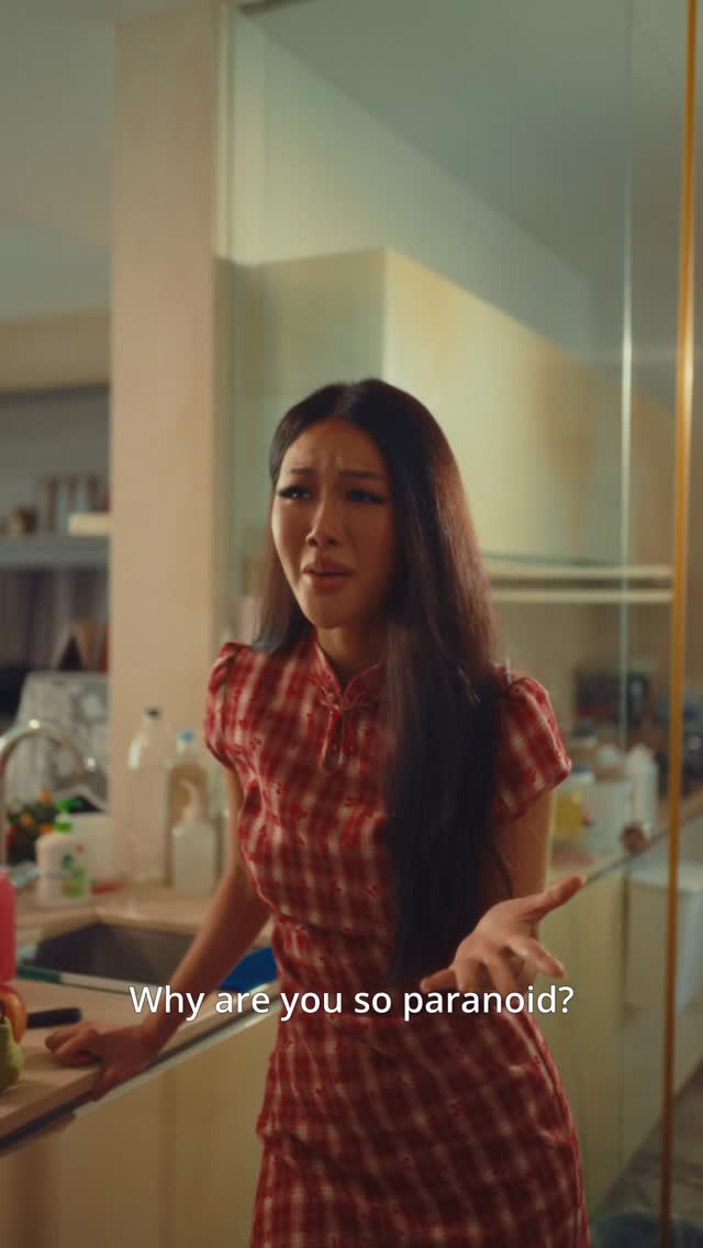 Instagram post by @trevtham for Deliveroo. Caption reads: [...] pure panic. Thankfully, Chef Dee (aka....