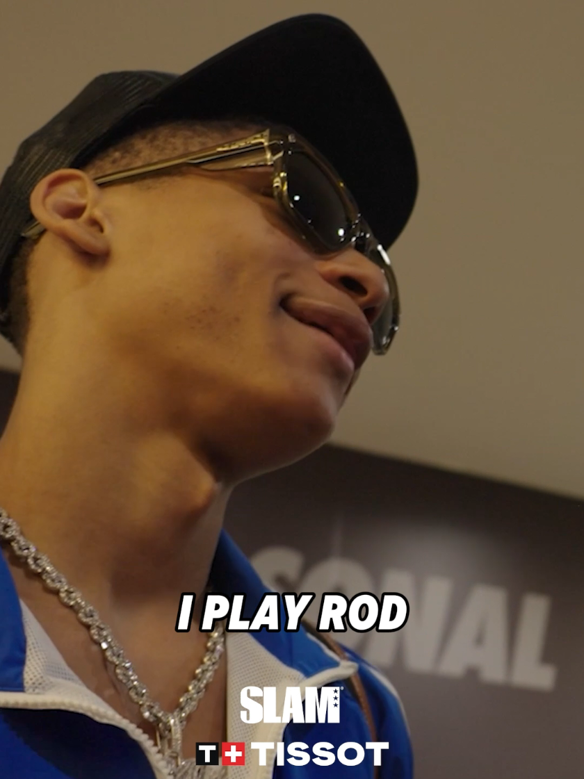 TikTok post by @slam for Tissot USA. Caption reads: Jeremiah Fears already won. Mans say he listens to....