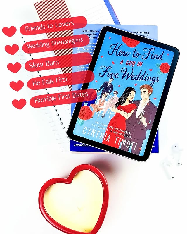 Instagram post by @subakka.bookstuff for TLC Book Tours. Caption reads: [...] matchmaker!⁣ ⁣ Thank you | gifted |....
