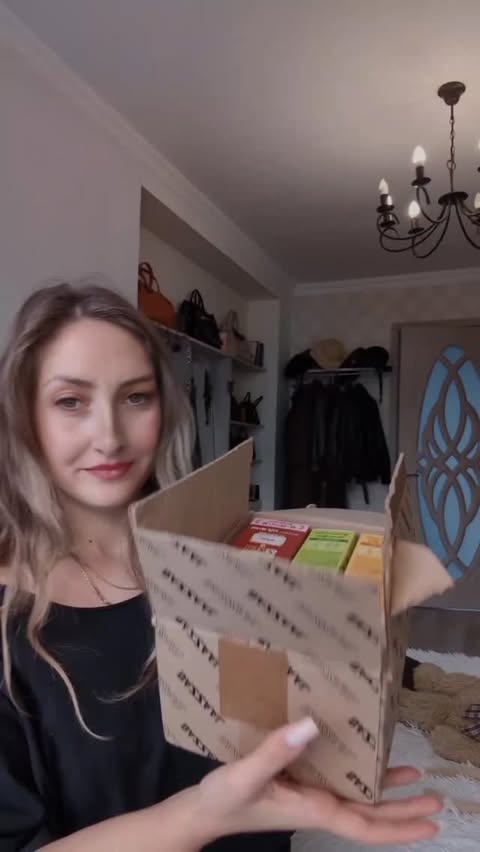 Instagram post by @ketikochuashvili for BAZZAAL. Caption reads: New pr boxes from BazZaal ✨ 
#ugc [...].