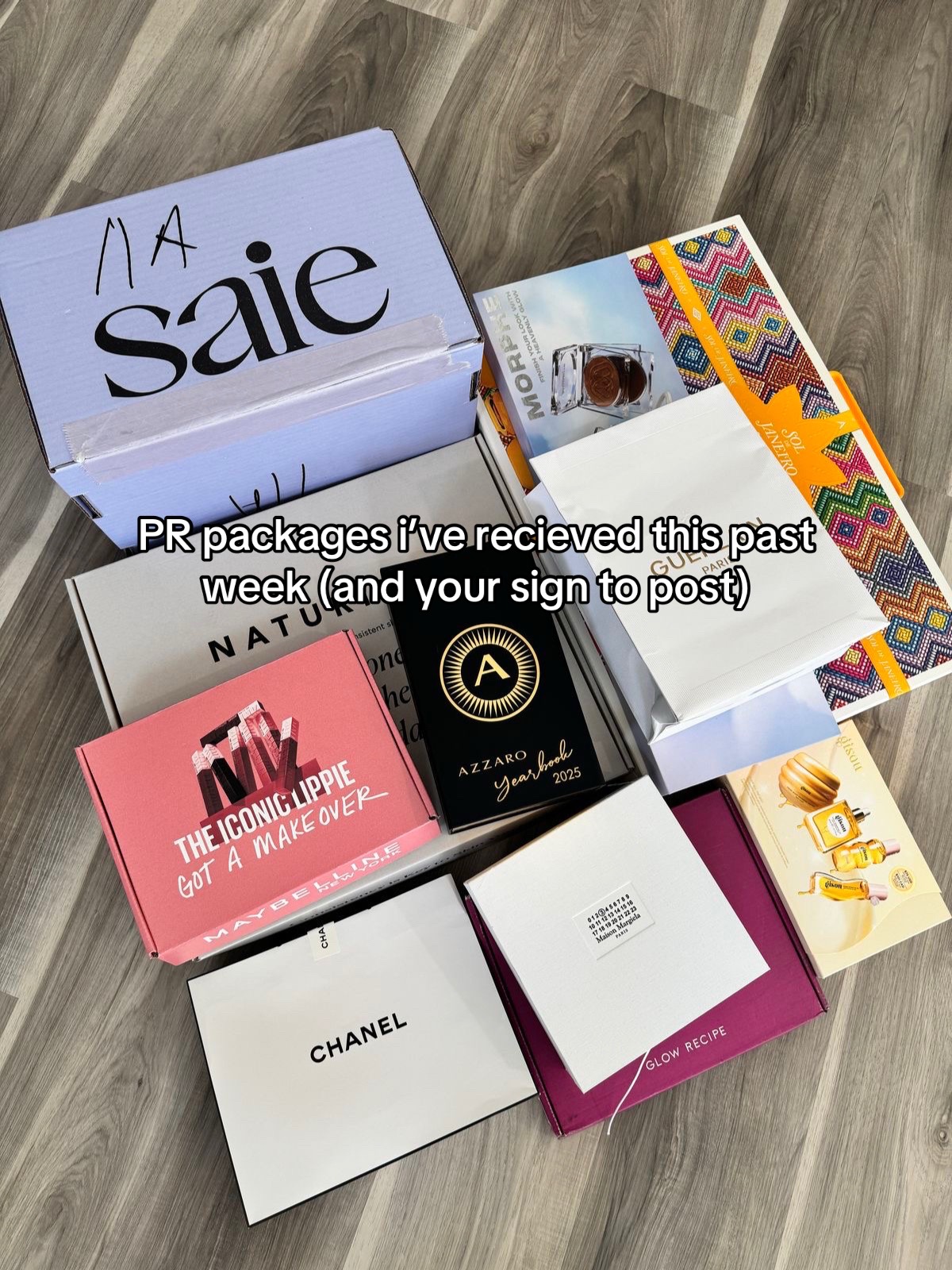 TikTok post by @carson.fossat for Beekman 1802. Caption reads: - @Rodan and Fields @Beekman 1802 @VT Cosmetics US....