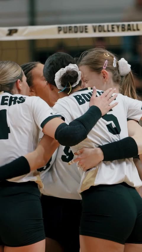 Instagram post by @avb_network for Gatorade. Caption reads: An all-around team effort from @purduevb in their....