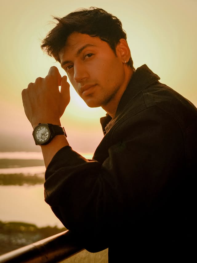 Instagram post by @mohak.narang for Armani Exchange. Caption reads: [...] what’s on the inside always shows.....