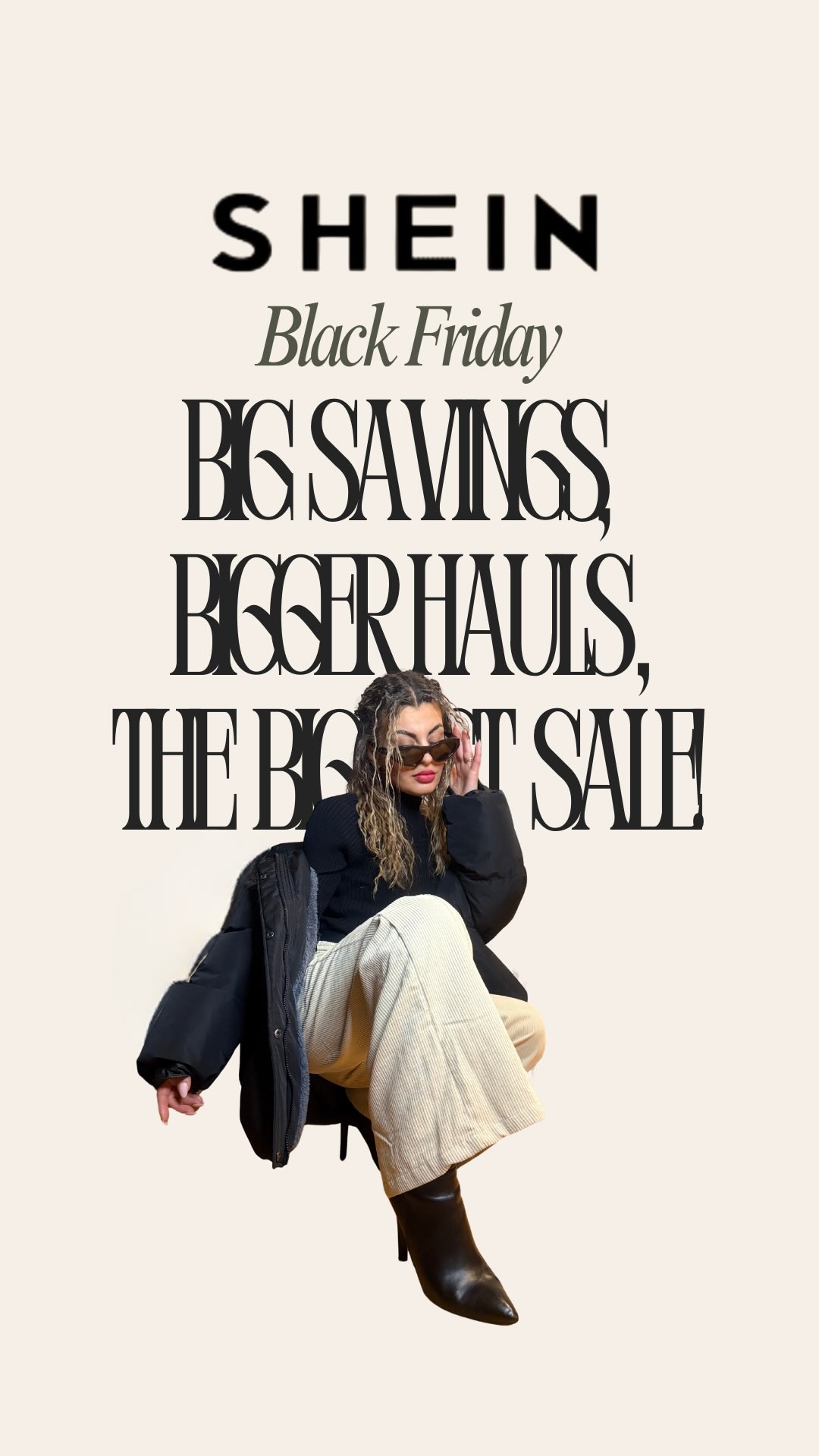 Instagram post by @pauleanpop for Sintillate Talent. Caption reads: @sheinofficial never ever disappoints! 💫 
and now....