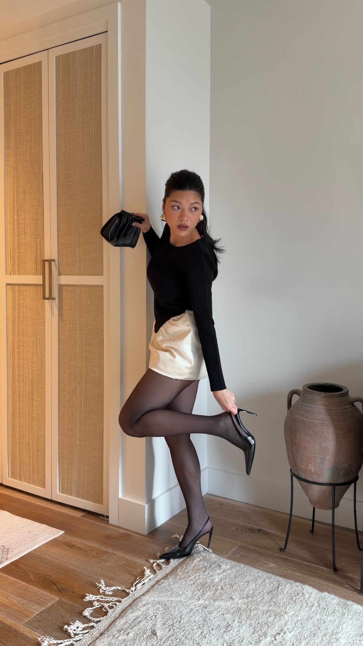 Instagram post by @charlenetruong for Saks Fifth Avenue. Caption reads: My favorite place to shop for something special!....