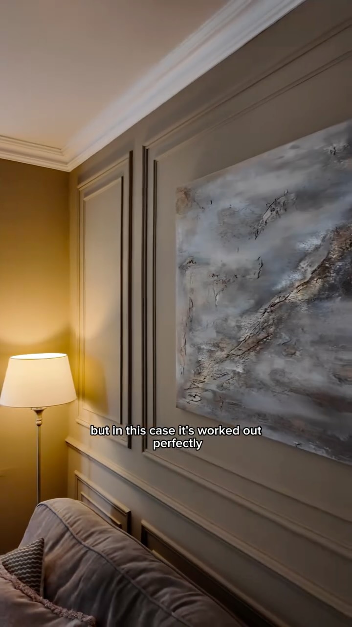 Instagram post by @scott_diy for Wickes. Caption reads: Panelling like a pro ✅ Sponsored 

Top 4 panelling....