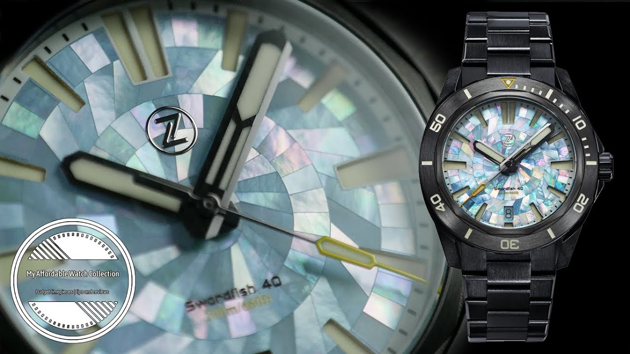 YouTube post by @MyAffordableWatchCollection for Treehut. Caption reads: [...] Watch Club: Get 5% off using code:MAWC5....