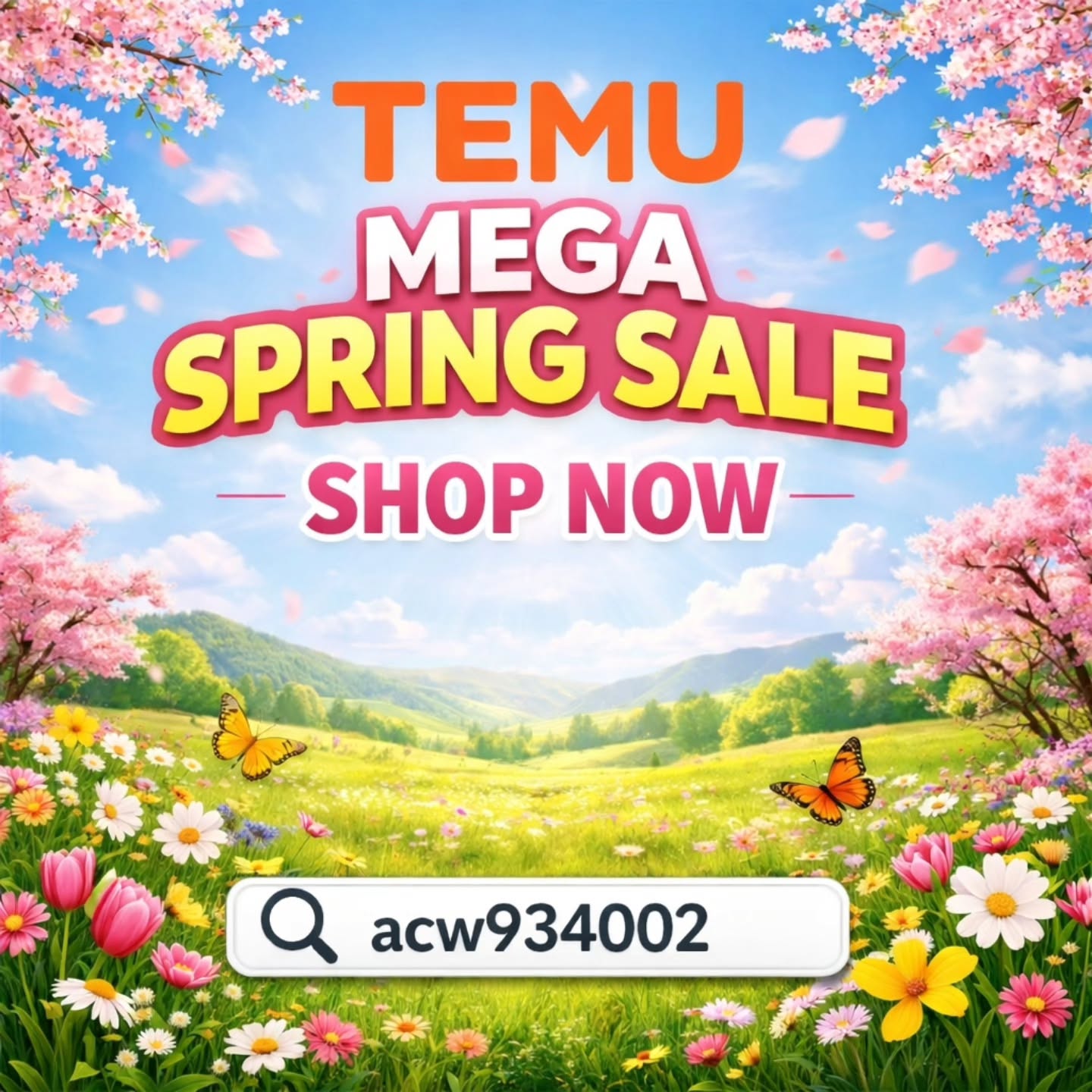 Instagram post by @swettyco87 for Temu. Caption reads: [...] essentials with the best finds of the season....