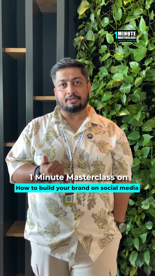 Instagram post by @thesmallbigidea for Social Samosa. Caption reads: Everyone’s posting. Few are building brands.
In....