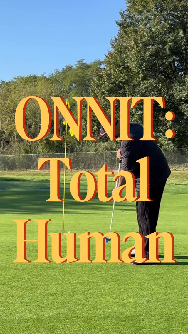 Instagram post by @caffetti_golf for Onnit. Caption reads: For months, I was close… but never close....