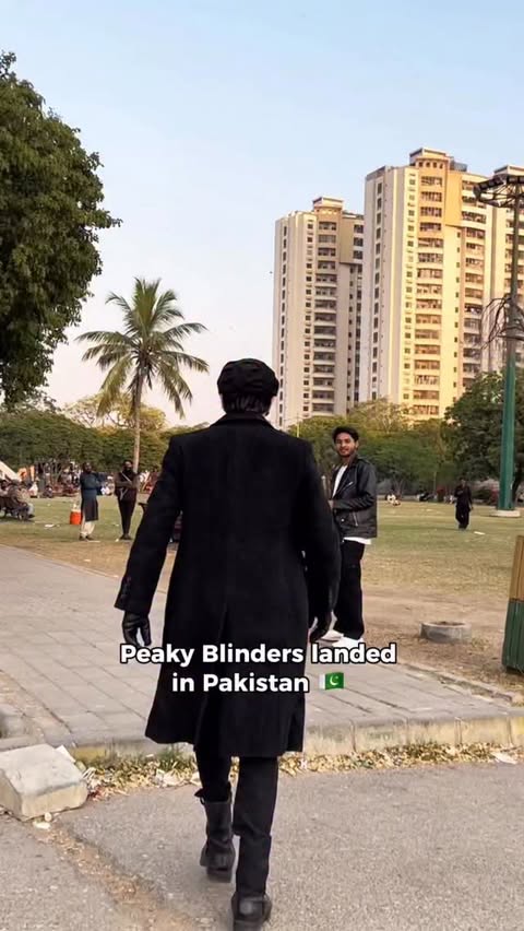 Instagram post by @roomi___here for PUBG MOBILE. Caption reads: [...] Thomas Shelby's iconic look with the PUBG....