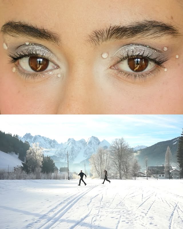 Instagram post by @mariona.roma for Bourjois Paris. Caption reads: The seasons through my eyes. Colors might change....