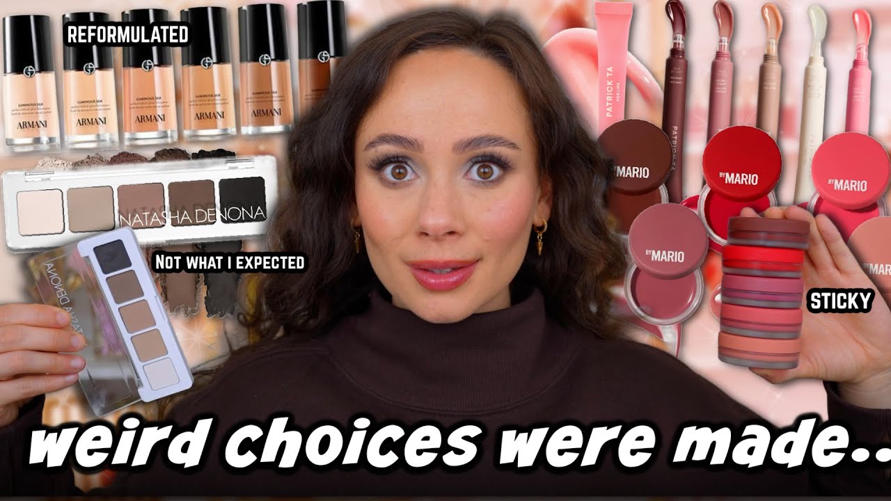 YouTube post by @MorganTurnerMakeup for Laura Mercier. Caption reads: NEW VIRAL SEPHORA MAKEUP TESTED! Natasha Denona,....