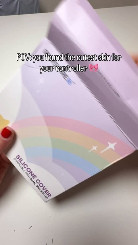 Instagram post by @luvlydnice for GeekShare. Caption reads: [...] cutest Sanrio ps5 controller case from....