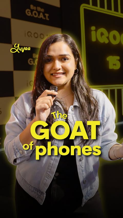 Instagram post by @pareeehoonmain for Yuvaa. Caption reads: We attended the iQOO 15 launch event and the....