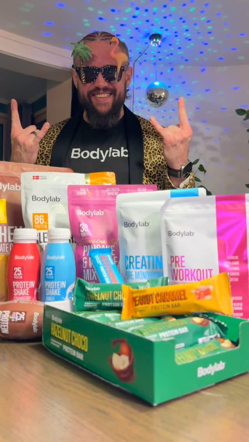 Instagram post by @dalbymma for Bodylab. Caption reads: I did my best to look as amazing as all the....