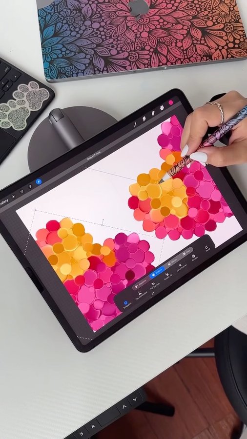 Instagram post by @farah.brightart for Paperlike. Caption reads: Leave a lovely little reminder for your loved ones....