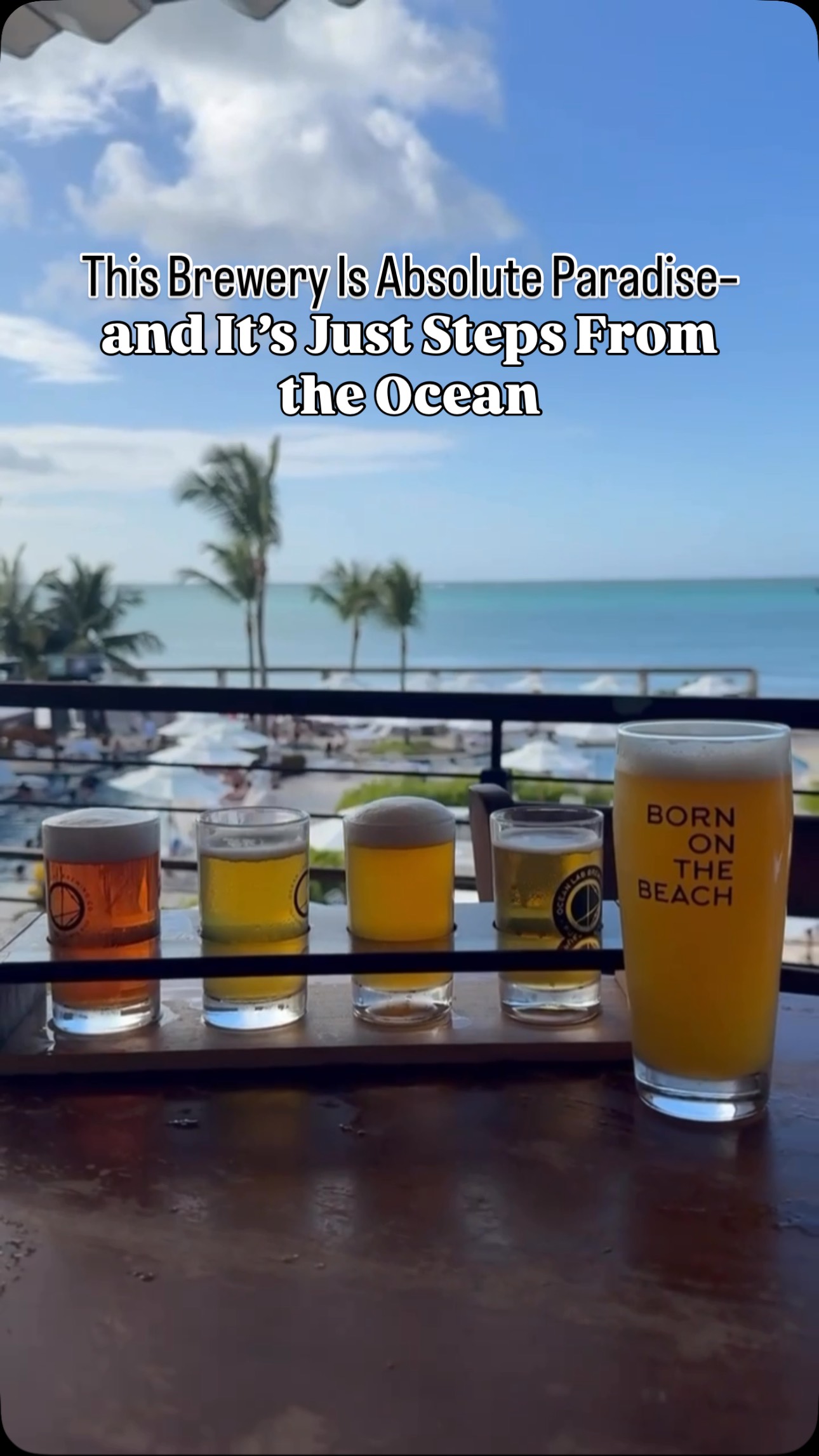 Instagram post by @drinkinglongisland for Discover Puerto Rico. Caption reads: I started my Puerto Rico trip at....