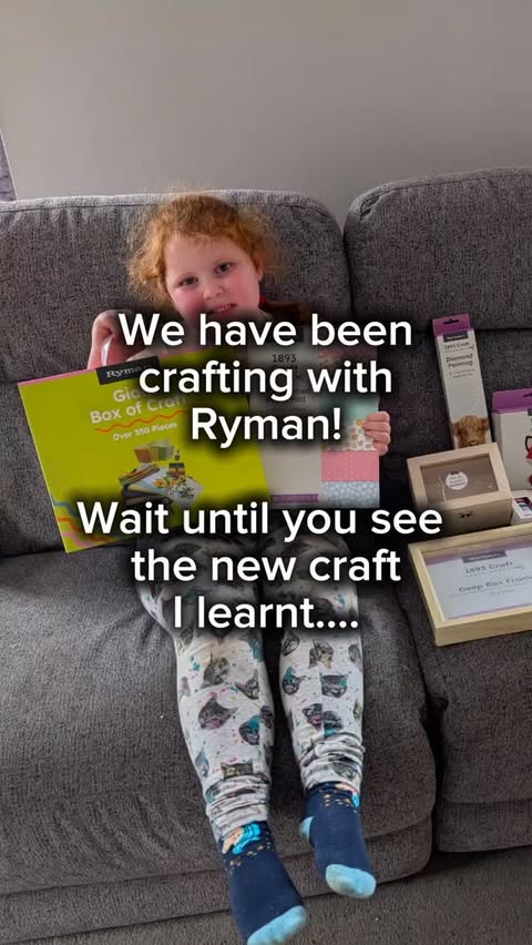 Instagram post by @lifewiththebogans for Ryman Auditorium. Caption reads: Crafting for everyone with Ryman Ad| We received....