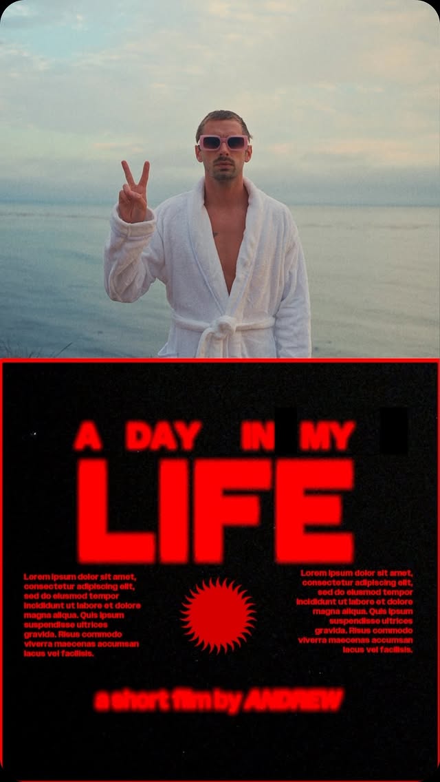 Instagram post by @andrews_life for Brick. Caption reads: [...] video 👇 This video is sponsored by....