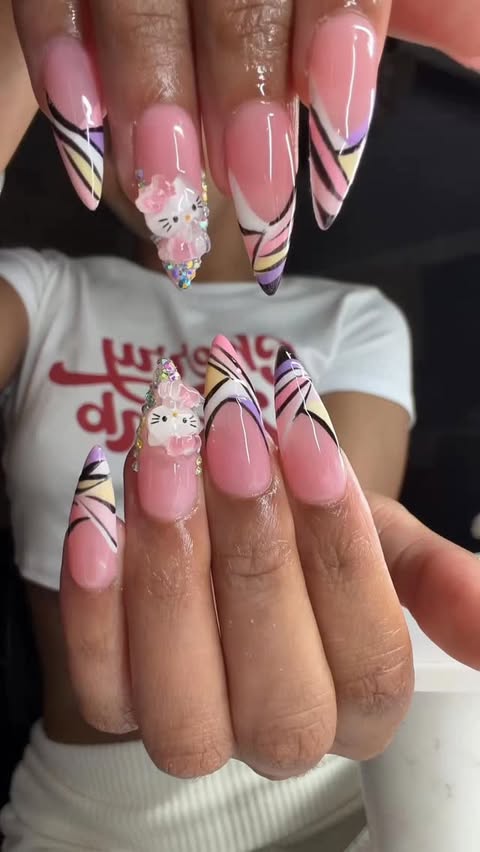 Instagram post by @kayarice_ for Beetles Gel Polish. Caption reads: [...] Use code KAYARICE for 10% off 💖....