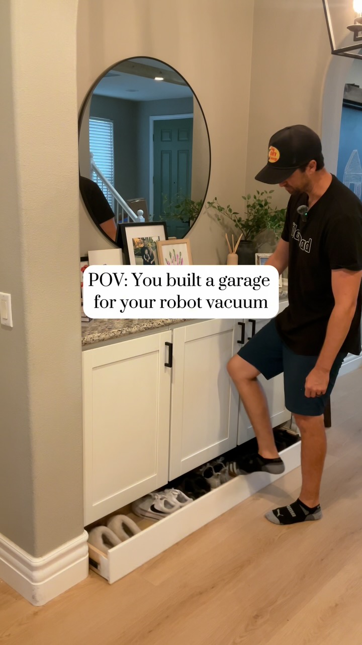 Instagram post by @theideadad for iRobot. Caption reads: Some of my favorite DIY projects are the ones you....