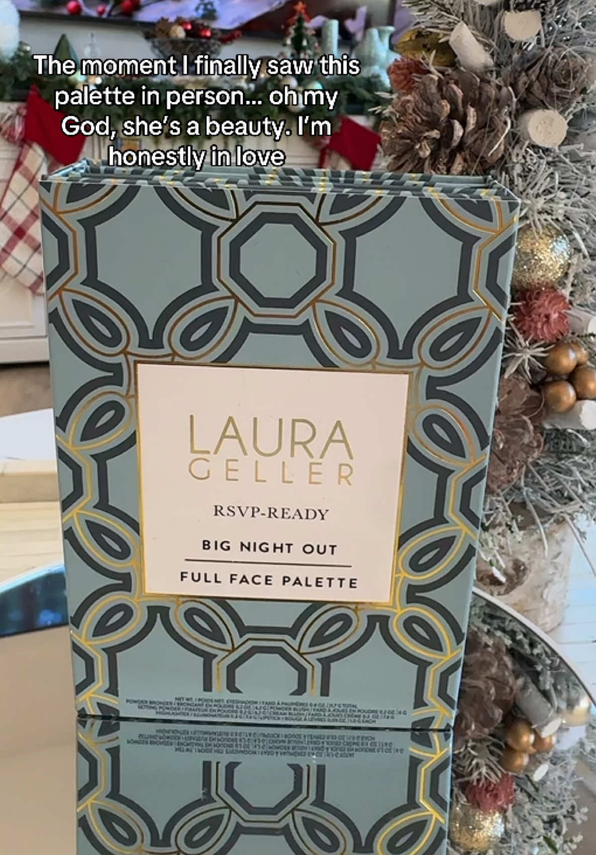 TikTok post by @mia_manhattan_ny for – Laura Geller. Caption reads: This palette was even prettier in person… I’m so....