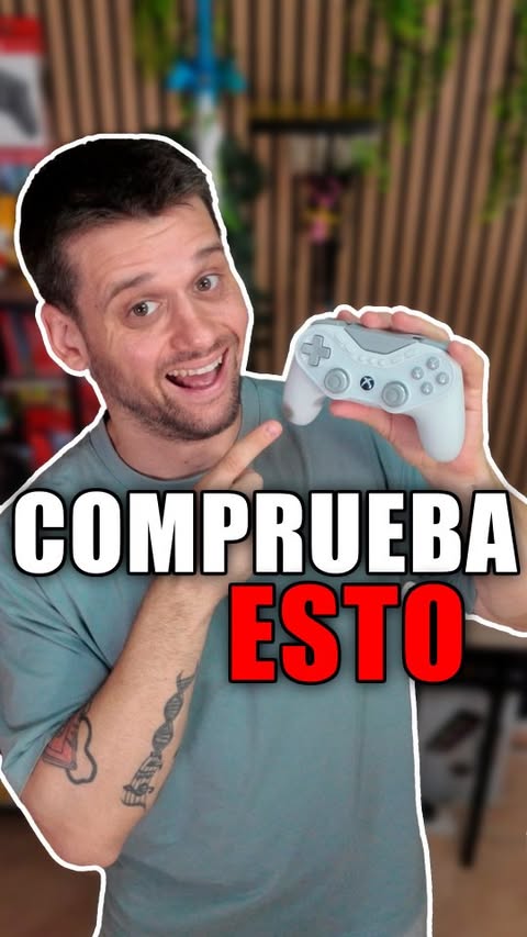 Instagram post by @kitosenredes for GameSir. Caption reads: Comprueba esto antes de elegir tu mando!....