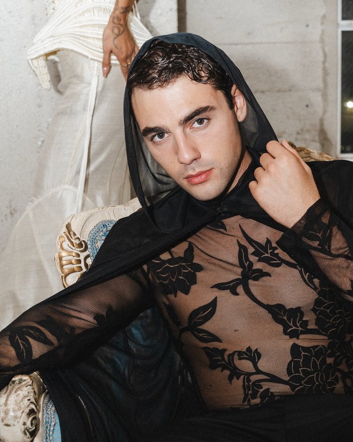 Instagram post by @alexismonsanto for Billion Dollar Beauty. Caption reads: After dark, magic happens in the City Of Angels....