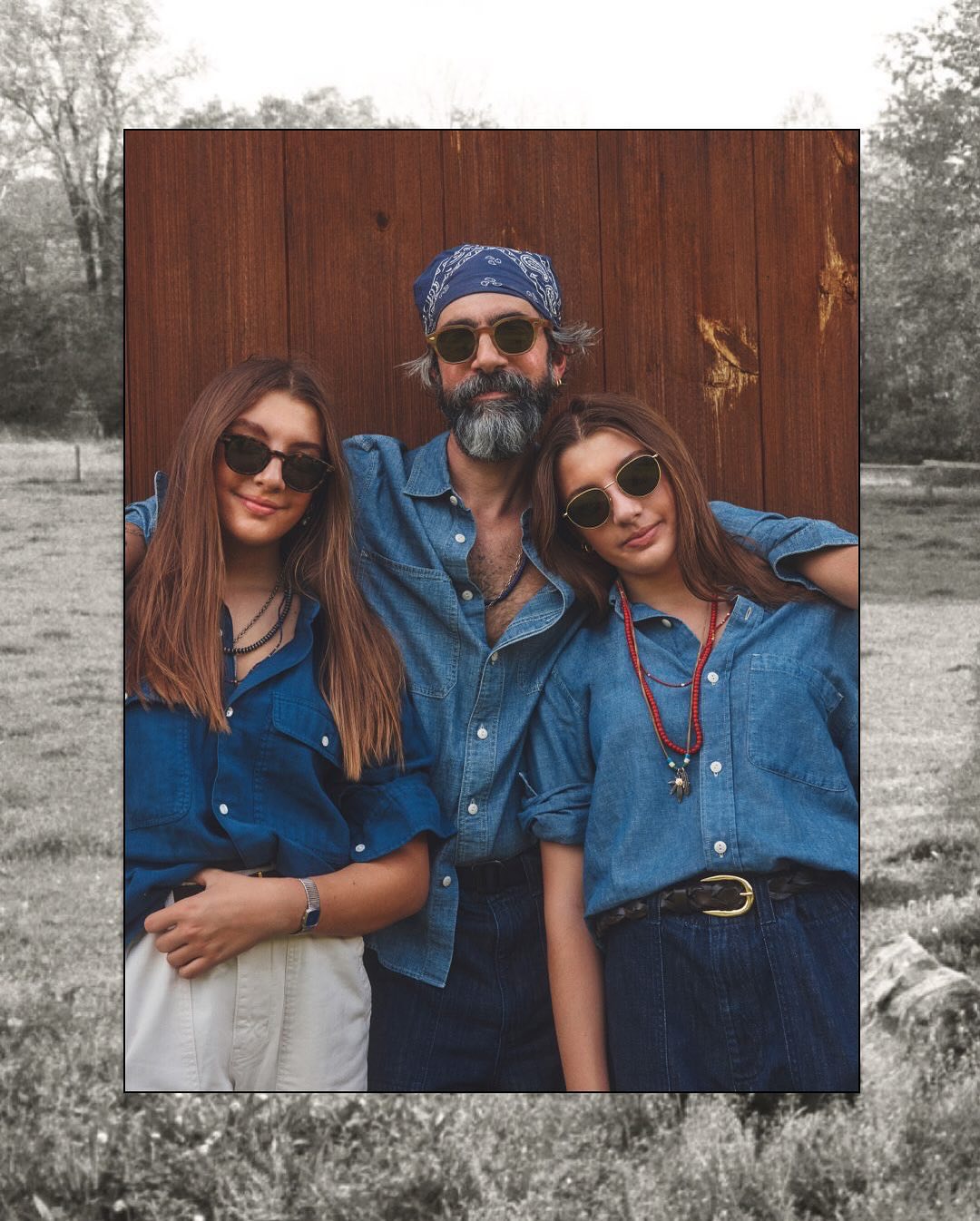 Instagram post by @madewellmens for madewell. Caption reads: This Father’s Day, we spent time with Aaron....