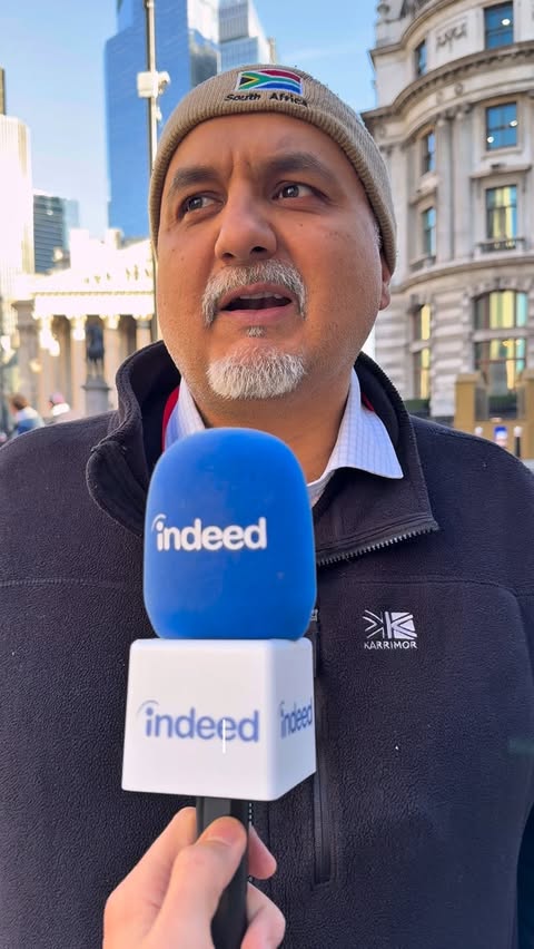 Instagram post by @aydanalsaad for Indeed. Caption reads: [...] 🇬🇧
AD #Money #Careers #BetterForAll....