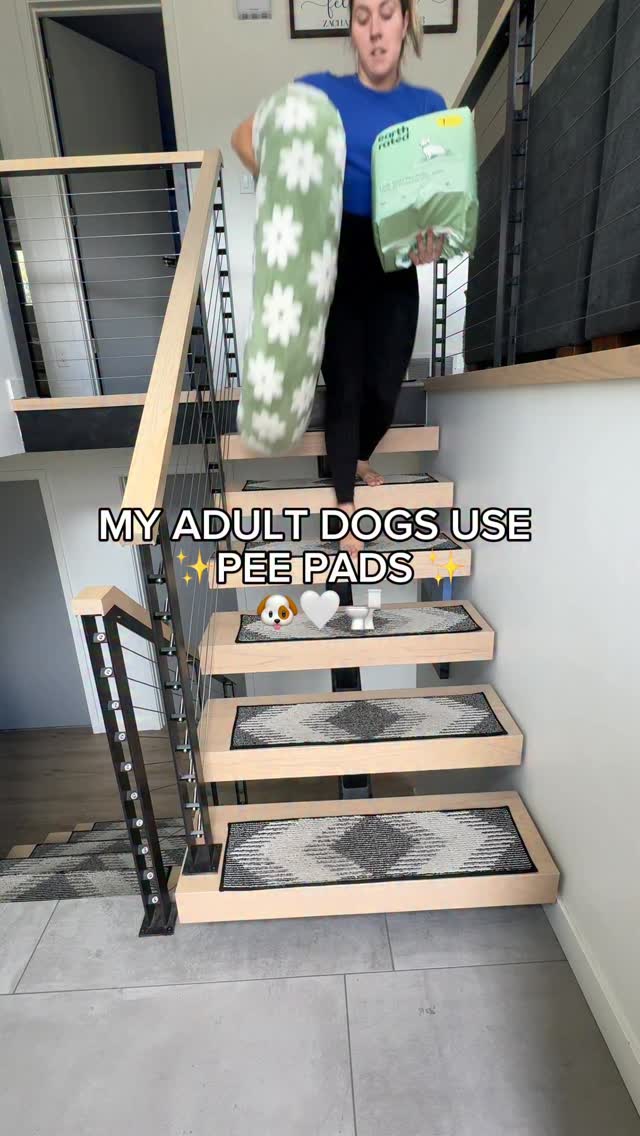 Instagram post by @thezcattledogs for Earth Rated. Caption reads: Adult dogs can use pee pads too 🤩
If you’re....