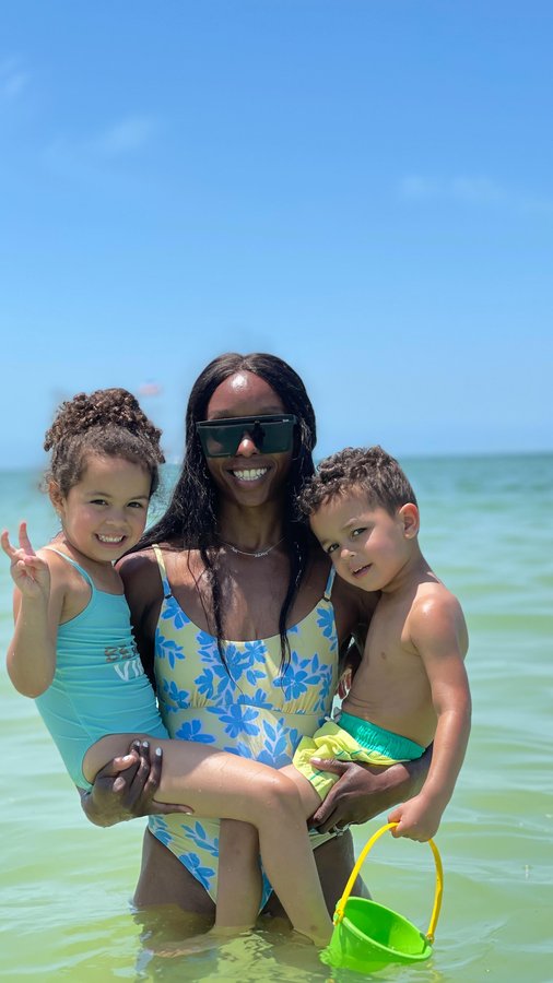 Instagram post by @little.welch.travelers for Priceline. Caption reads: Kids don’t have a passport? No problem! 

Florida....