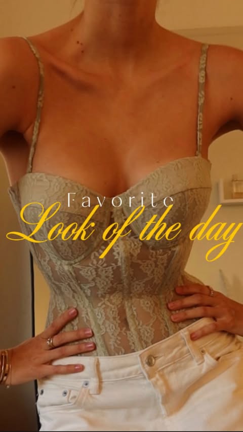 Instagram post by @olviyaaaaa for Perfect Corset NY. Caption reads: Soft lines, strong confidence by....