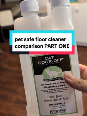 TikTok post by @dipperandjinx for Odorcide. Caption reads: [...] #catowners #cleaning #dipperandjinx....