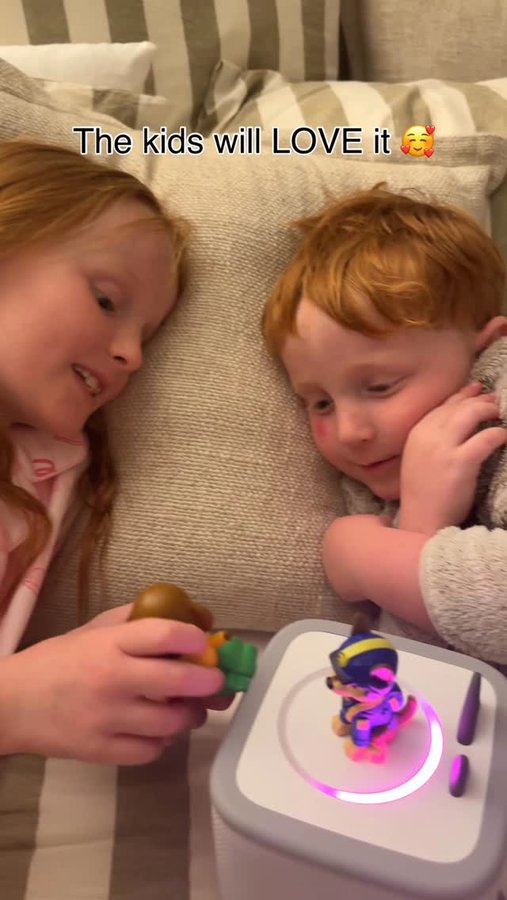 Instagram post by @lifewith_thefowlers for The Connect Agency. Caption reads: The new Toniebox 2 has officially landed, and it’s....