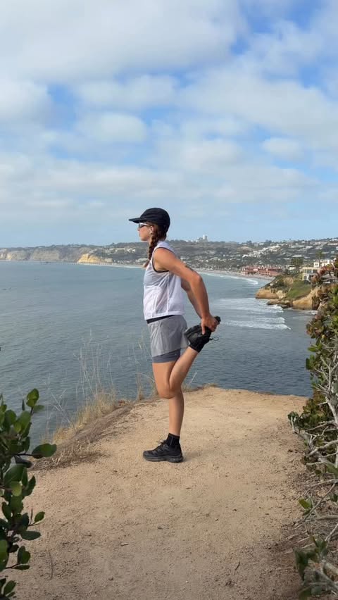 Instagram post by @morgan.ag for Athleta. Caption reads: [...] this.. but I’m starting to love running....