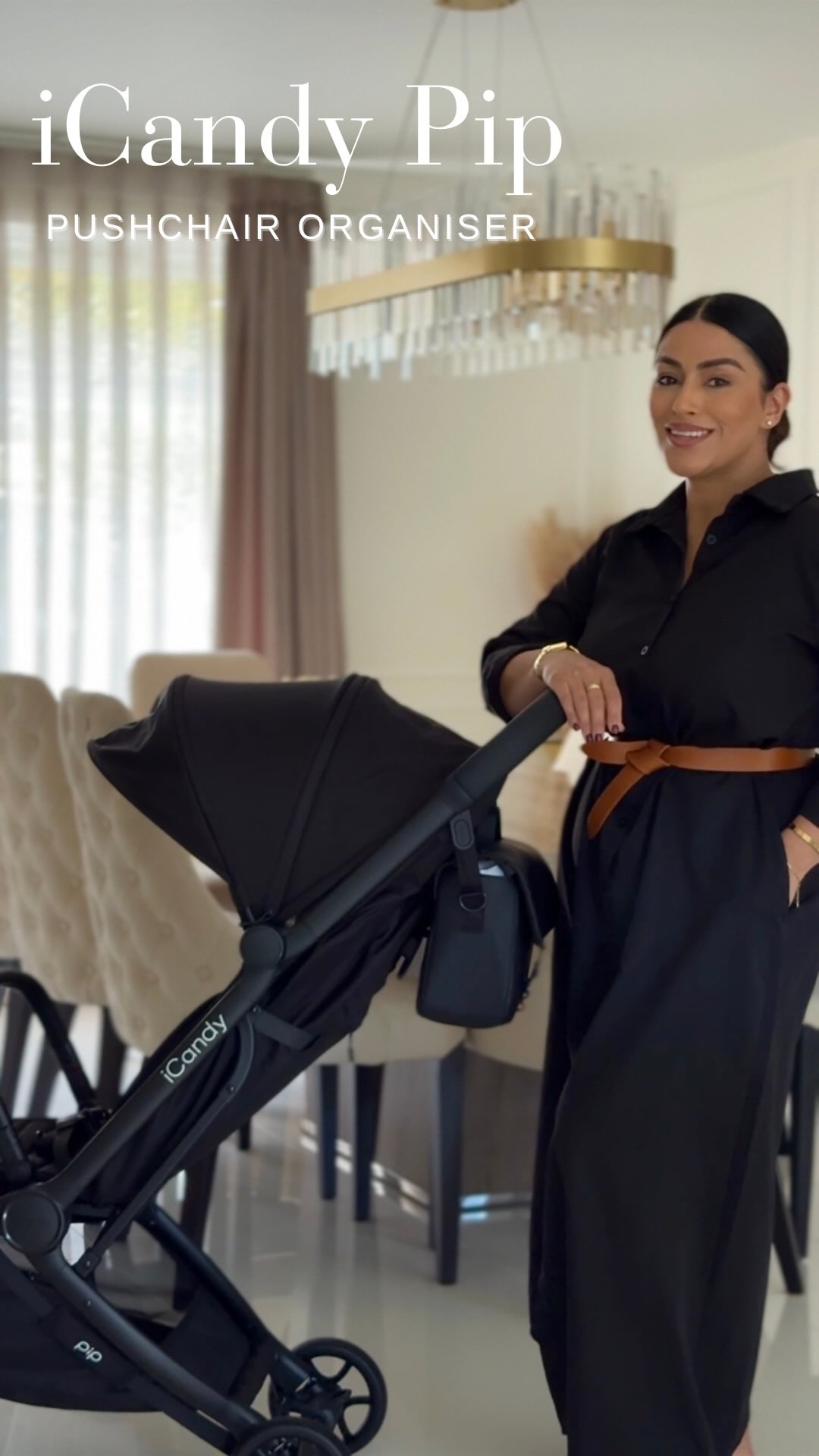 Instagram post by @poonamwalid for iCandy World Belgium. Caption reads: Pushchair connoisseur over here 🙋🏽‍♀️

Ad. As a....