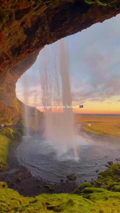 Instagram post by @aureliestory for Marriott Bonvoy. Caption reads: Send this to someone you'd go to Iceland with....