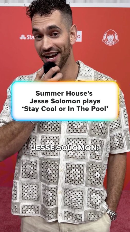 Instagram post by @bravobetch for SLING TV. Caption reads: #1 rule of the summer: Stay cool.....