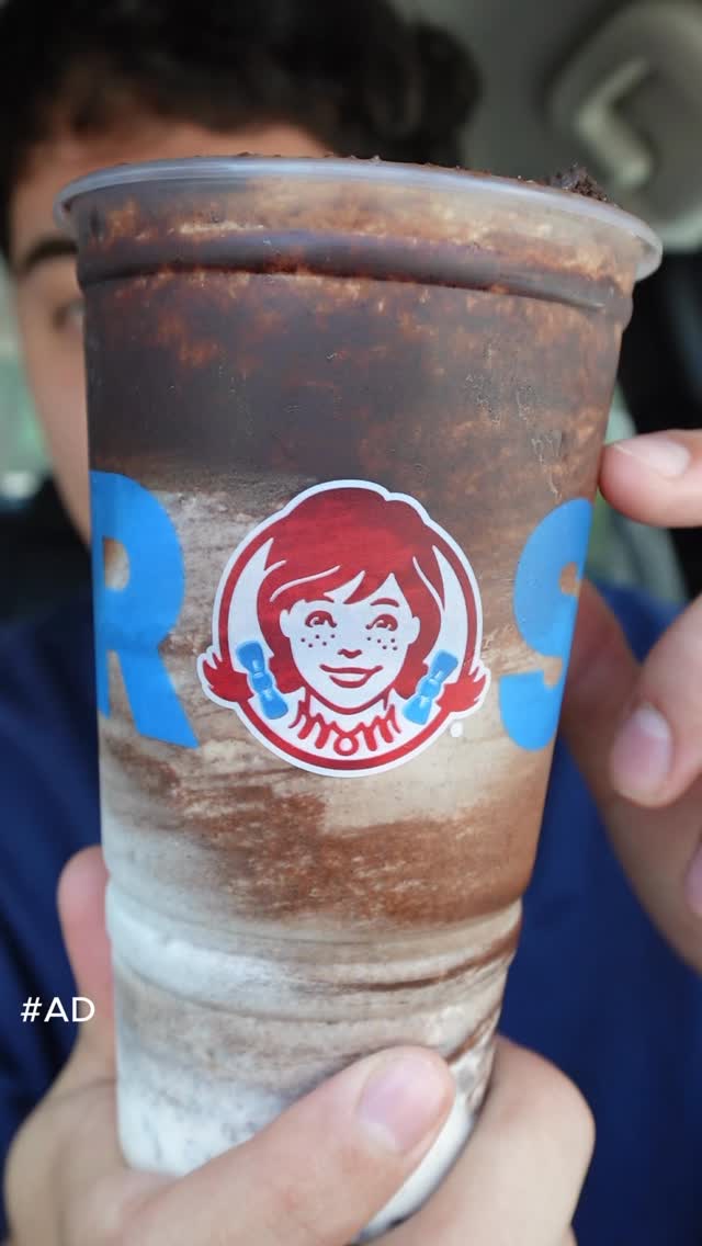 Instagram post by @blakesmunchies for Oreo. Caption reads: #AD Go try the OREO Brownie Frosty Fusion Today at....