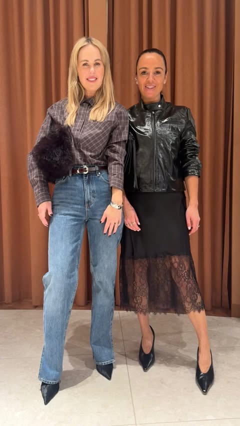 Instagram post by @thewardrobe_edit for Witchery. Caption reads: [...] details meet effortless style.....