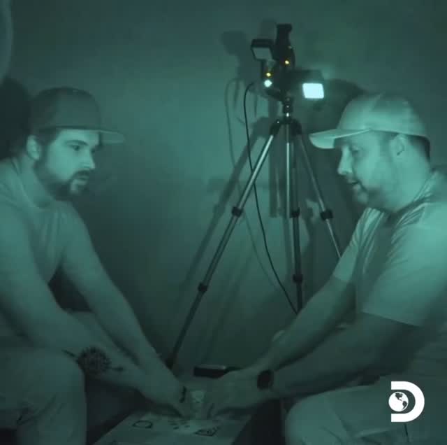 Instagram post by @aarongoodwin for Discovery. Caption reads: Don’t miss an all new #ghostadventures #HouseCalls....