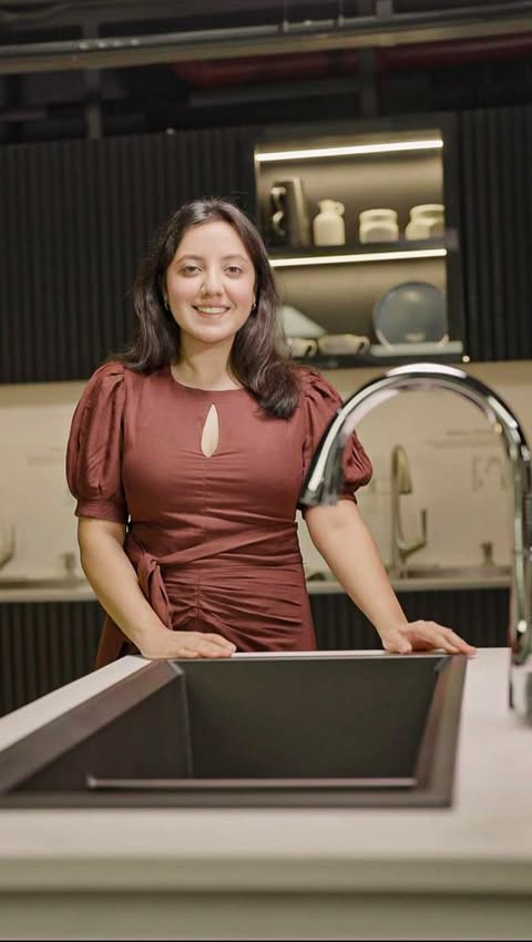 Instagram post by @millsandbuns for KOHLER. Caption reads: [...] great cooking starts at the source.
The....